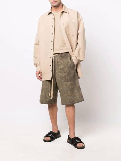 UMA WANG drawstring-waist shorts outlook