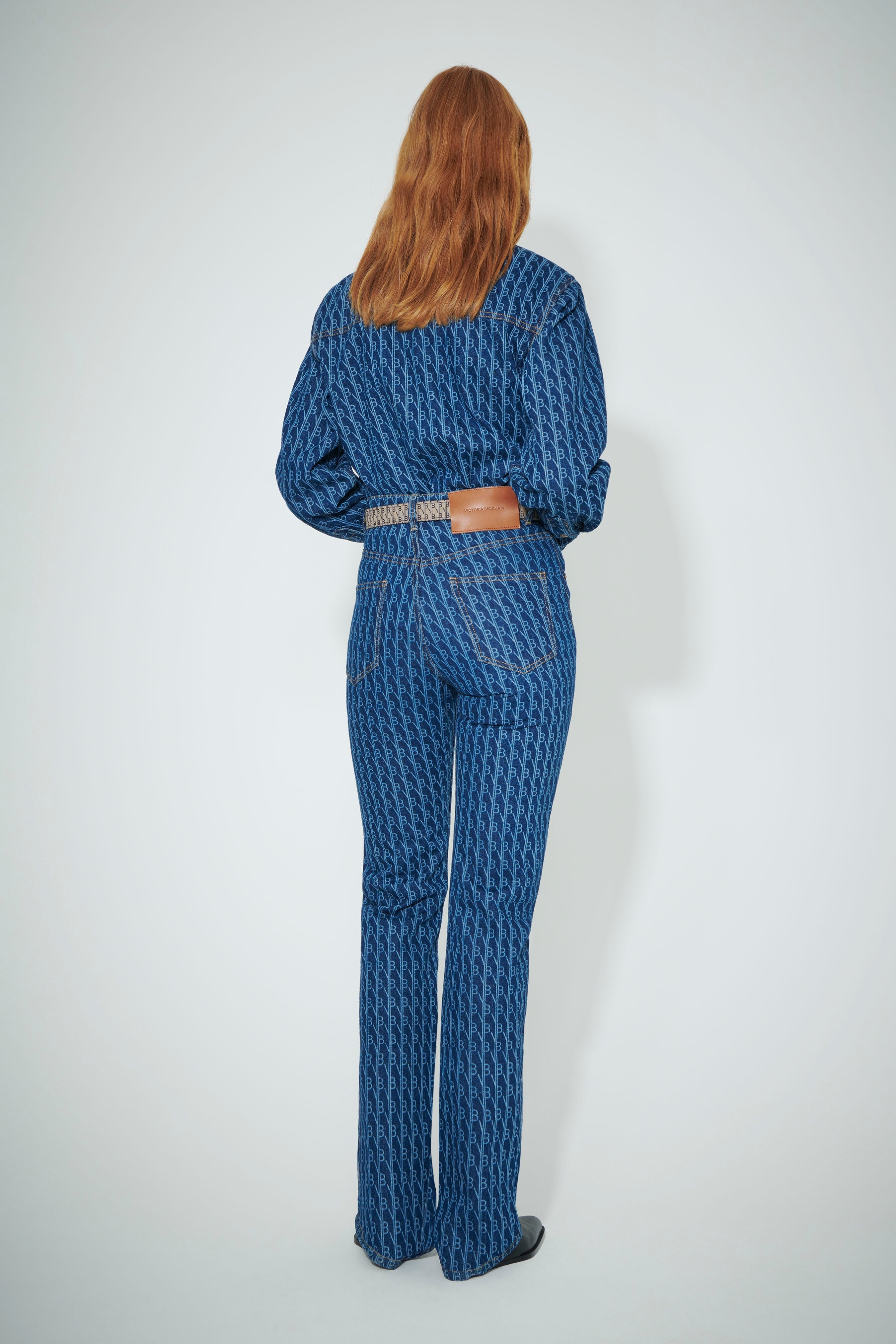 Denim Utility Shirt in VB Monogram - 5