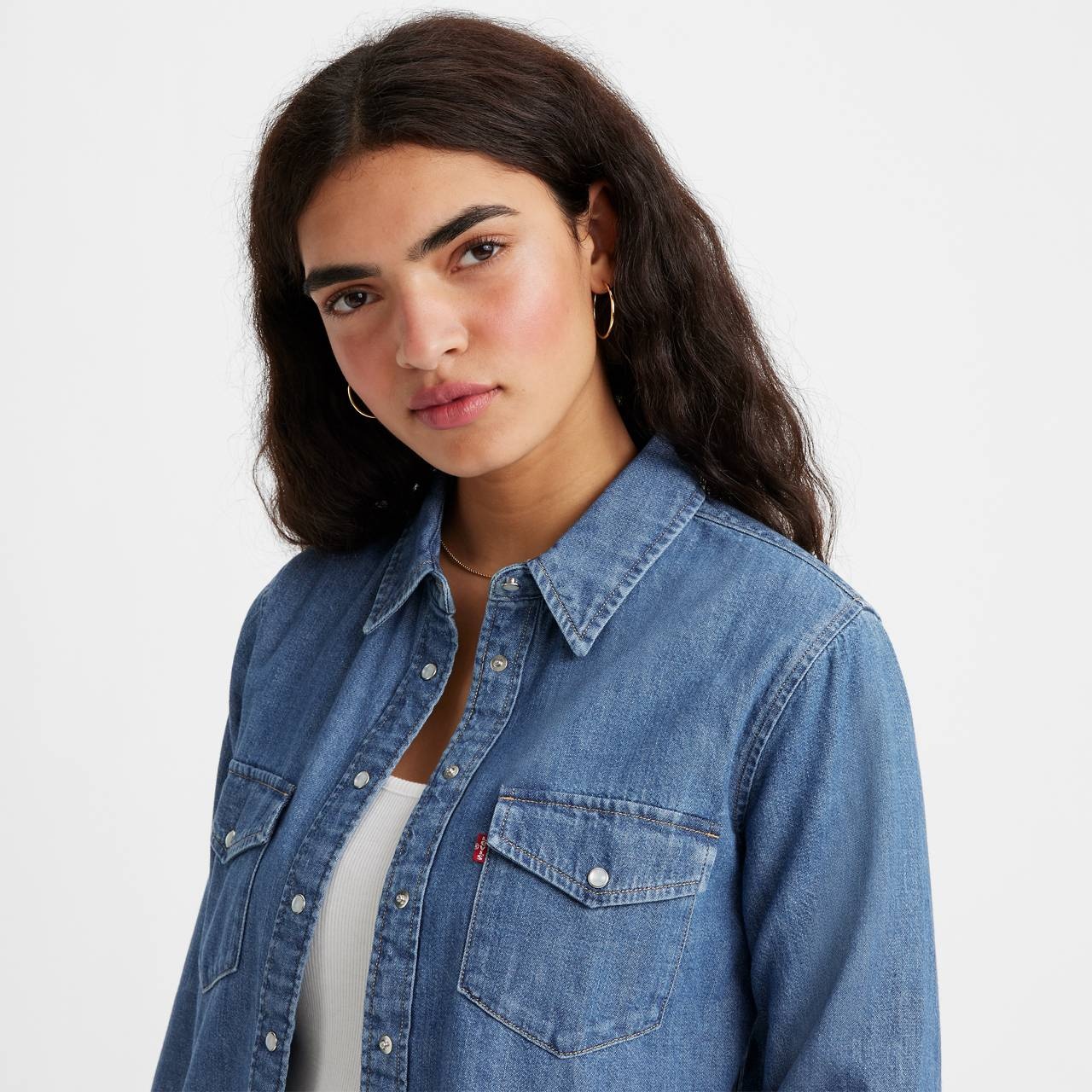 ICONIC WESTERN DENIM SHIRT - 5