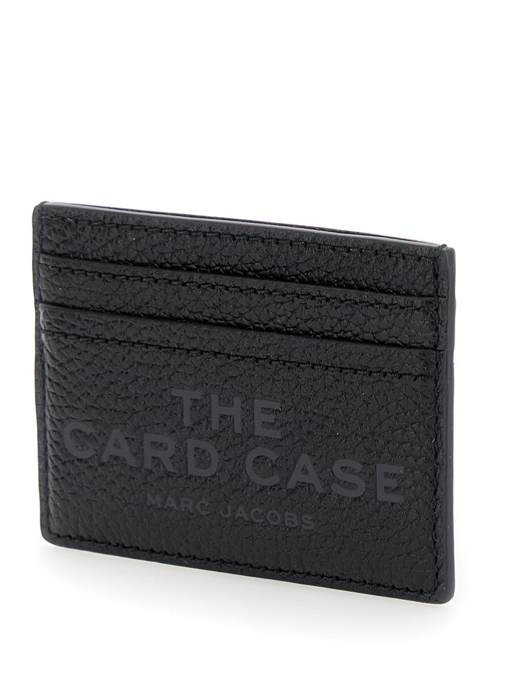 Marc Jacobs Women Black Card-Holder With Embossed Logo In Leather Woman - 2