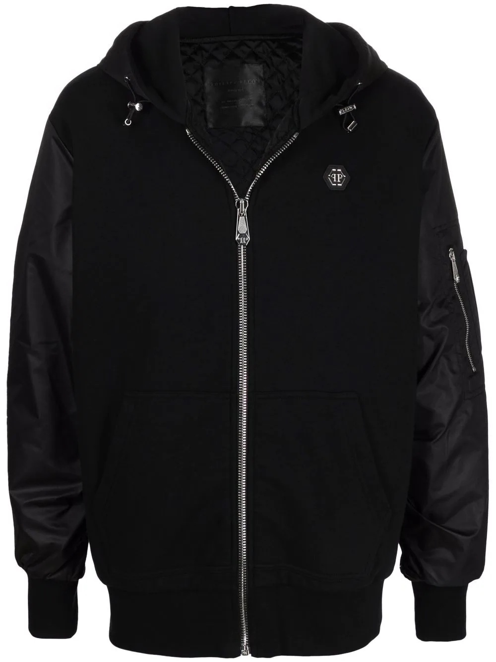 Iconic Plein hooded jacket - 1