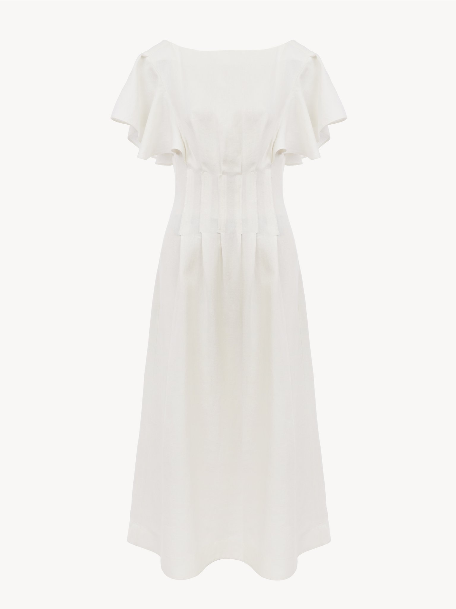 WING-SLEEVE DRESS - 4