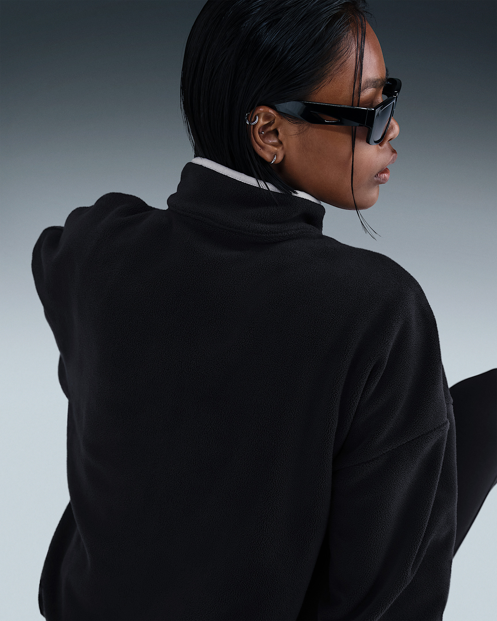 Nike Sportswear Club Fleece Women's Loose Cozy Track Jacket - 2