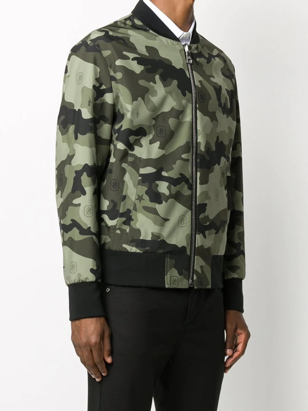 Thunderbolt camouflage-print reversible bomber jacket - 3