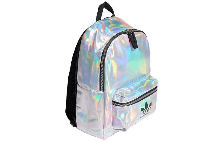 (WMNS) adidas originals Metallic Backpack 'Silver Metallic' FL9631 - 3