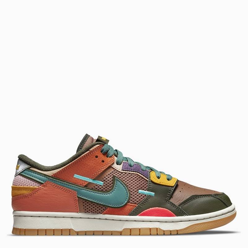 Multicolour Dunk Scrap sneakers - 1