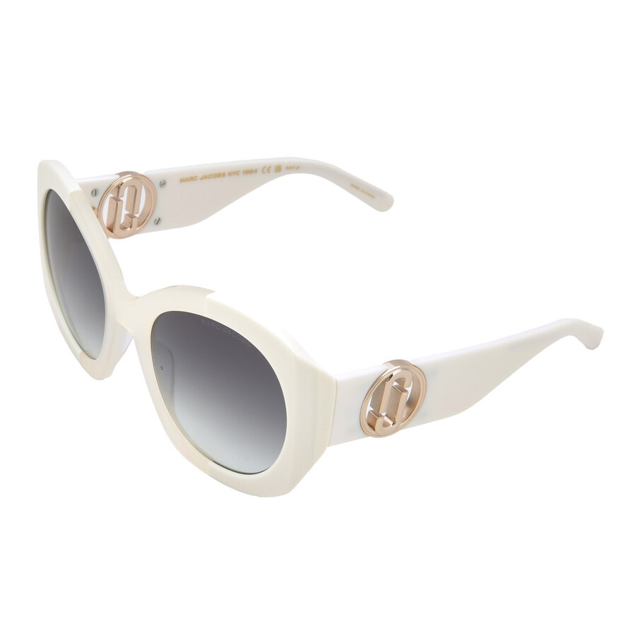 Marc Jacobs Grey Azure Oval Ladies Sunglasses MARC 722/S 0SZJ/GB 56 - 5