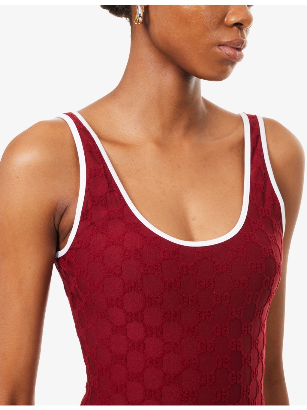 Lido Monogram Jacquard Swimsuit - 4