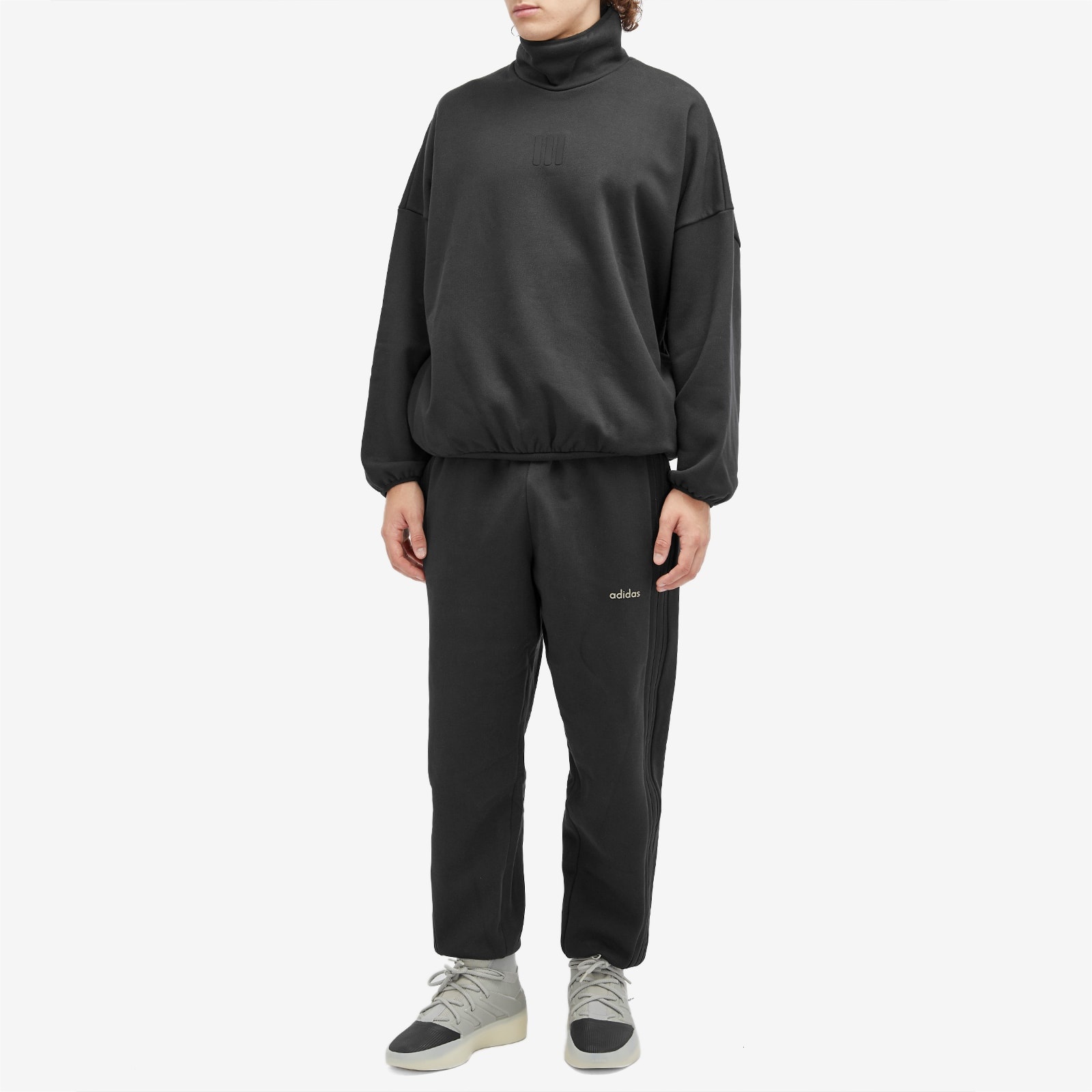 Adidas x Fear Of God Athletics Fleece Mock Sweatshirt - 4