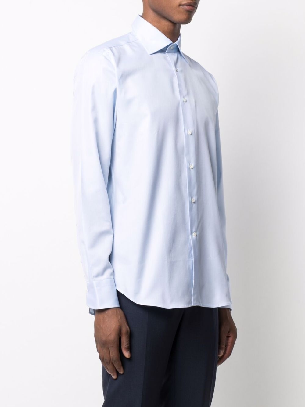 button-up cotton shirt - 3