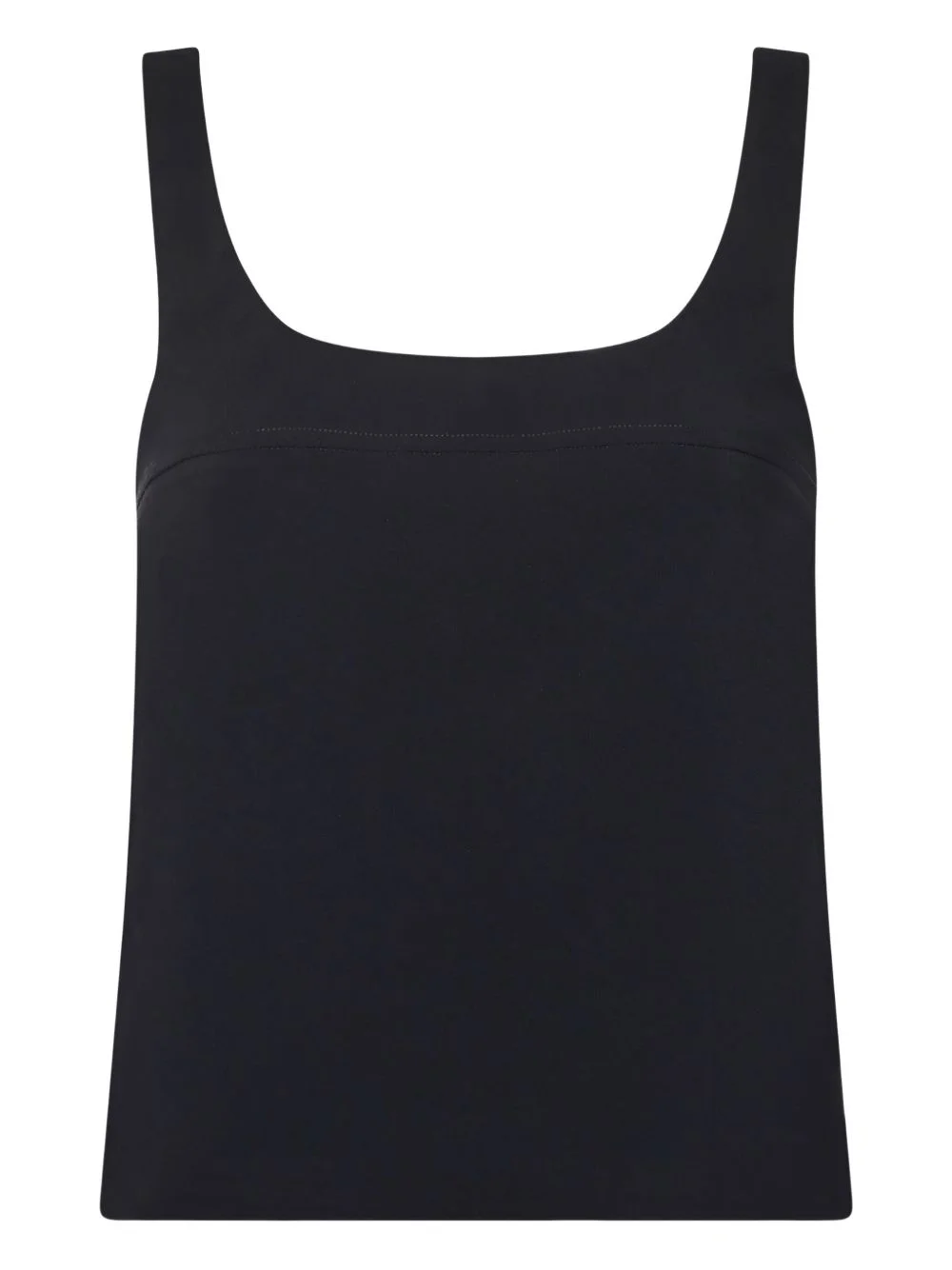 square-neck top - 1