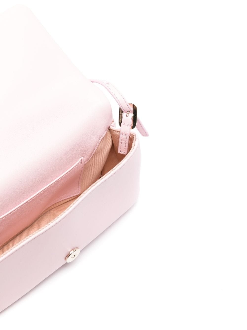 gathered-detail leather crossbody bag - 5
