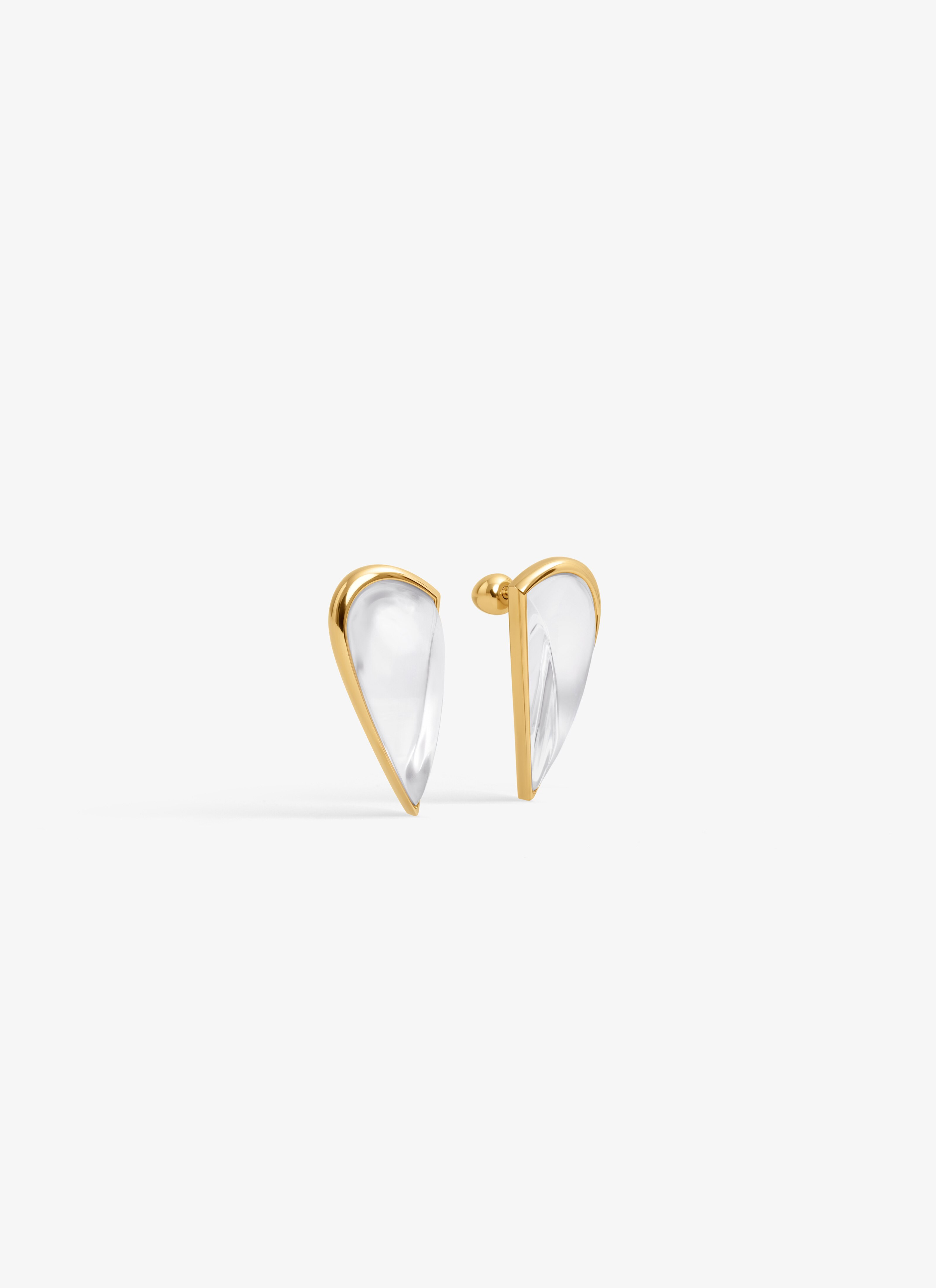 DEMI-CŒUR BOMBE EARRINGS - 4