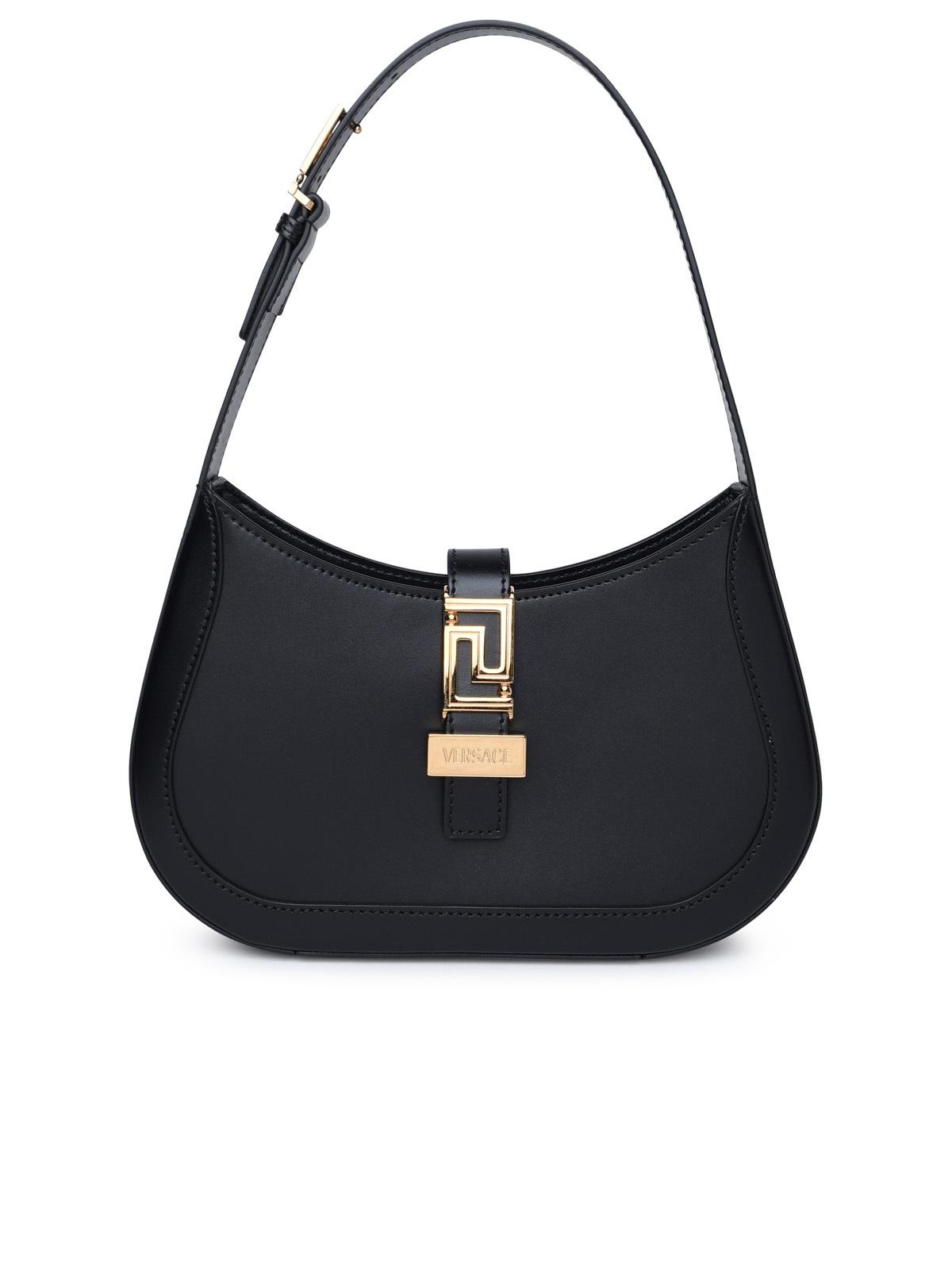 Versace Black Leather Bag Woman - 1