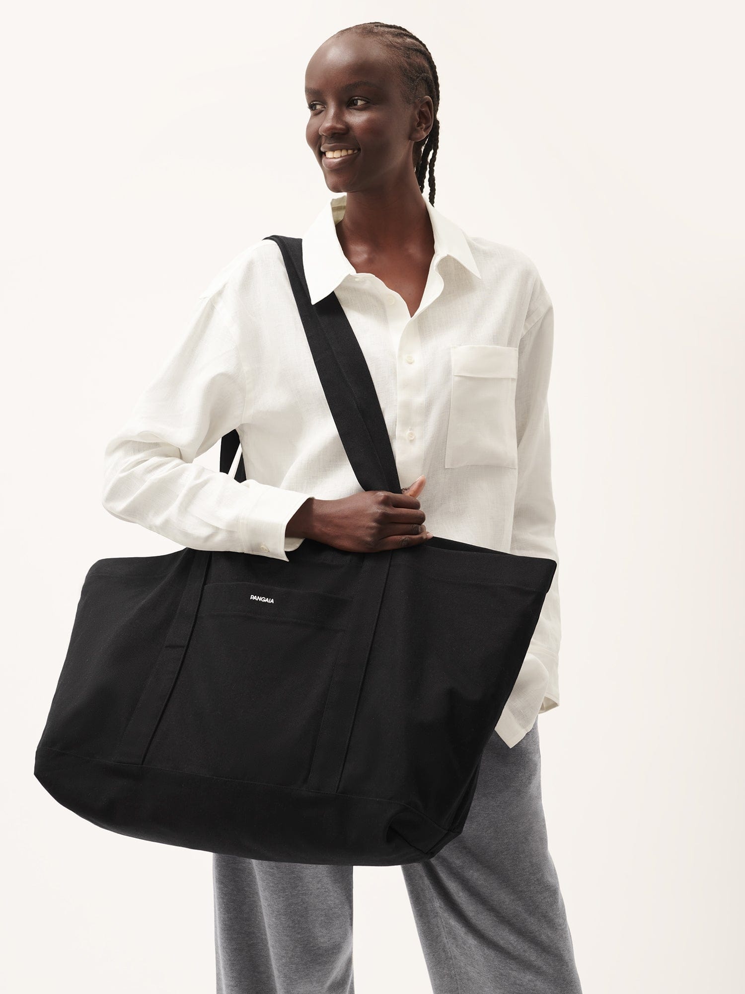 365 Oversized Tote Bag - Black - 2