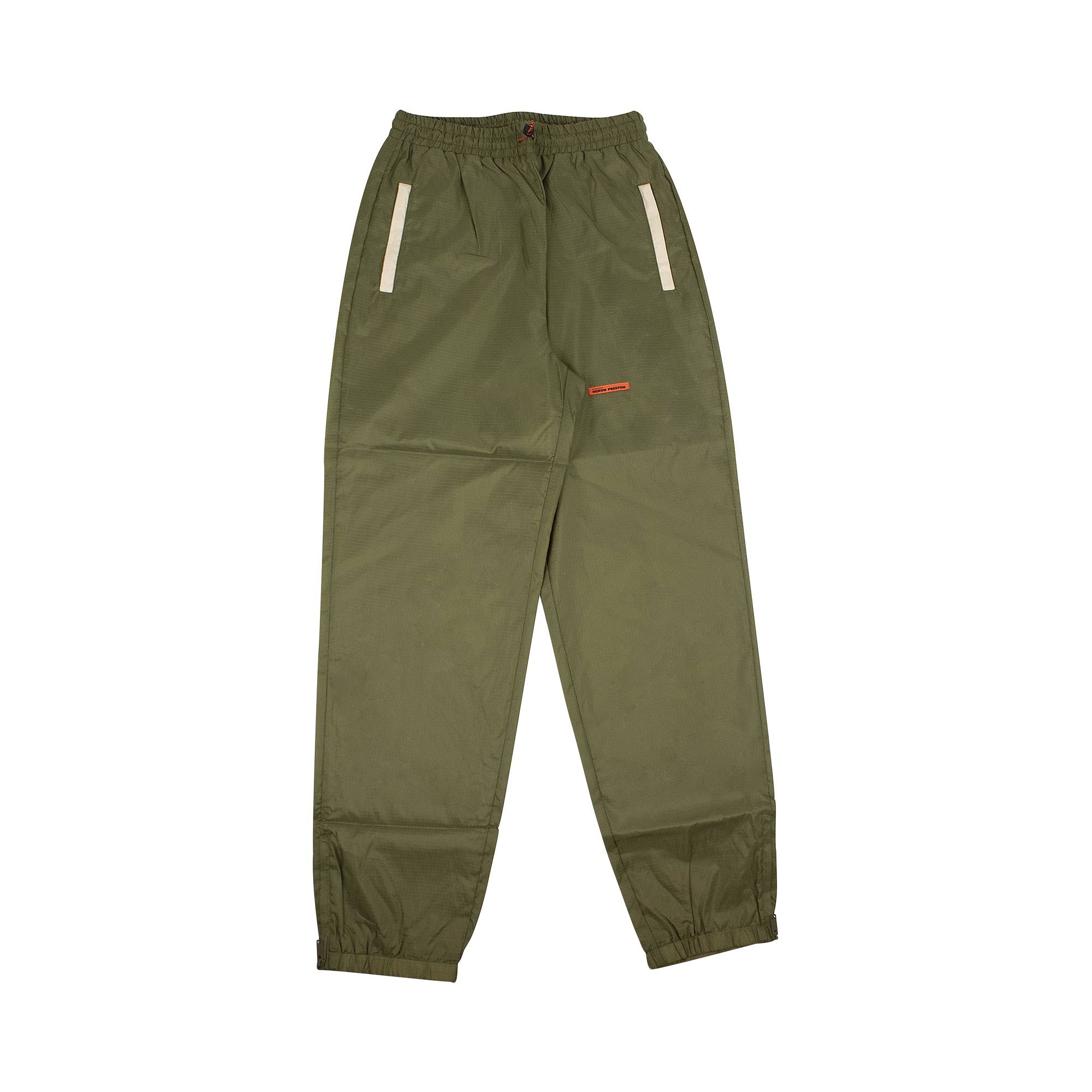 Heron Preston Nylon Pants 'Military Green' - 1