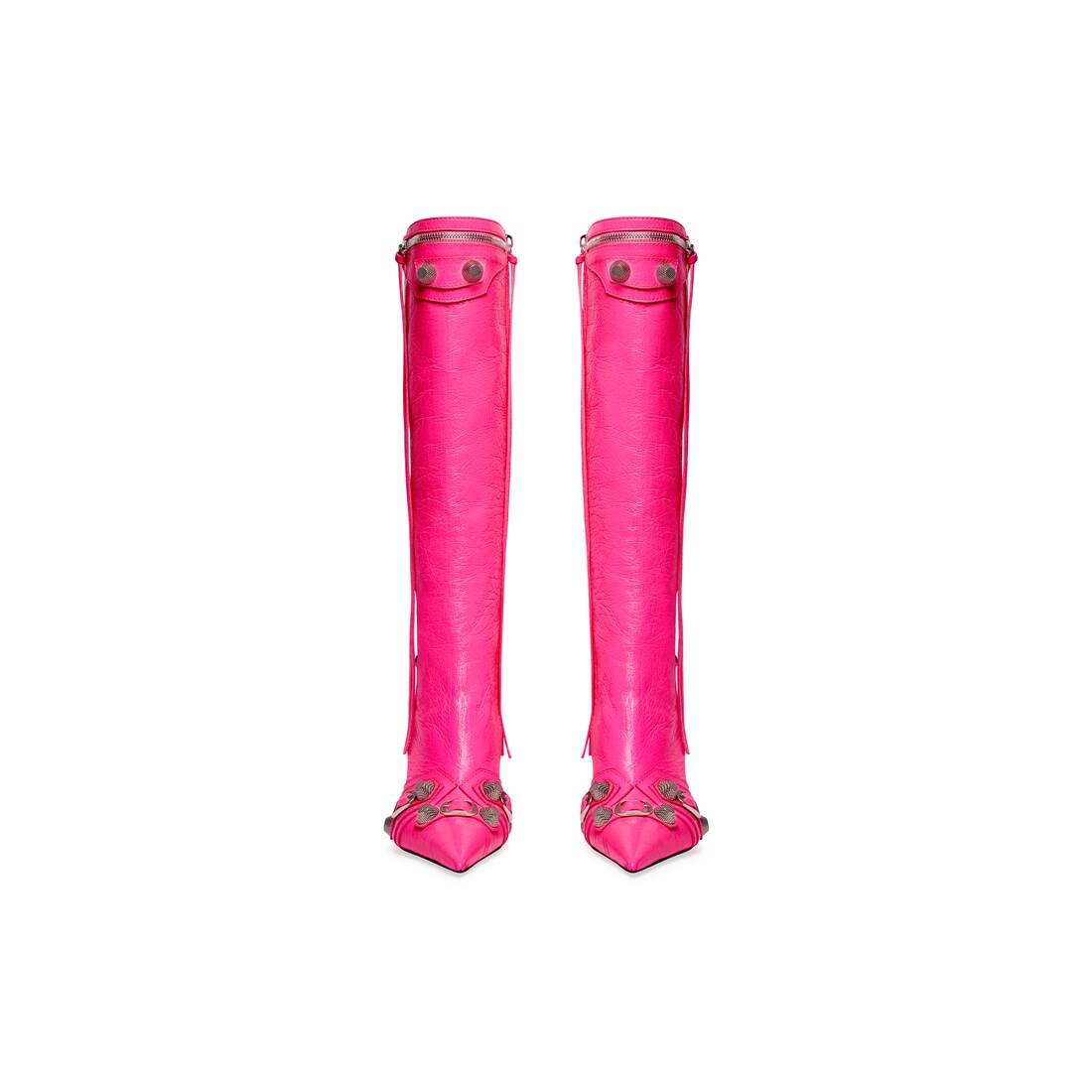 Women's Cagole 90mm Boot in Fluo Pink - 3