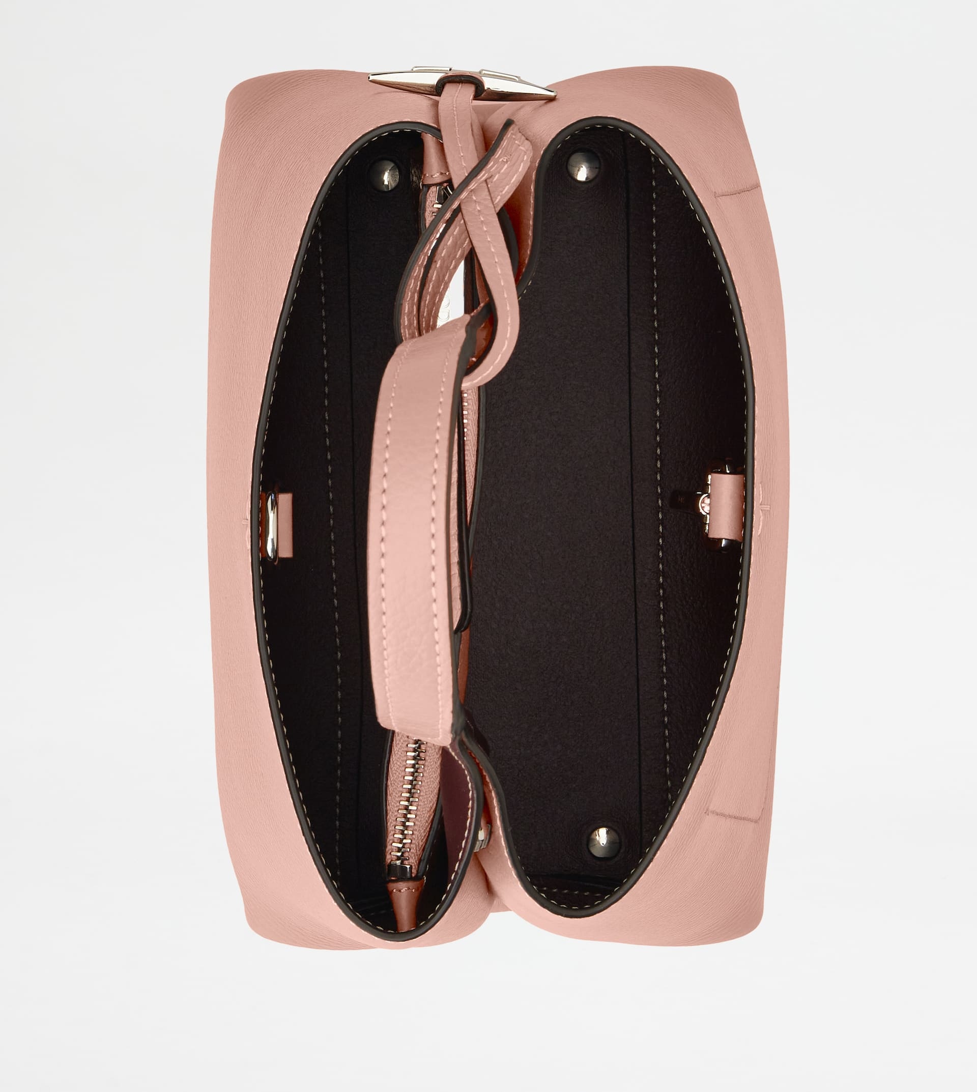 TOD'S BAG IN LEATHER MINI - PINK - 3