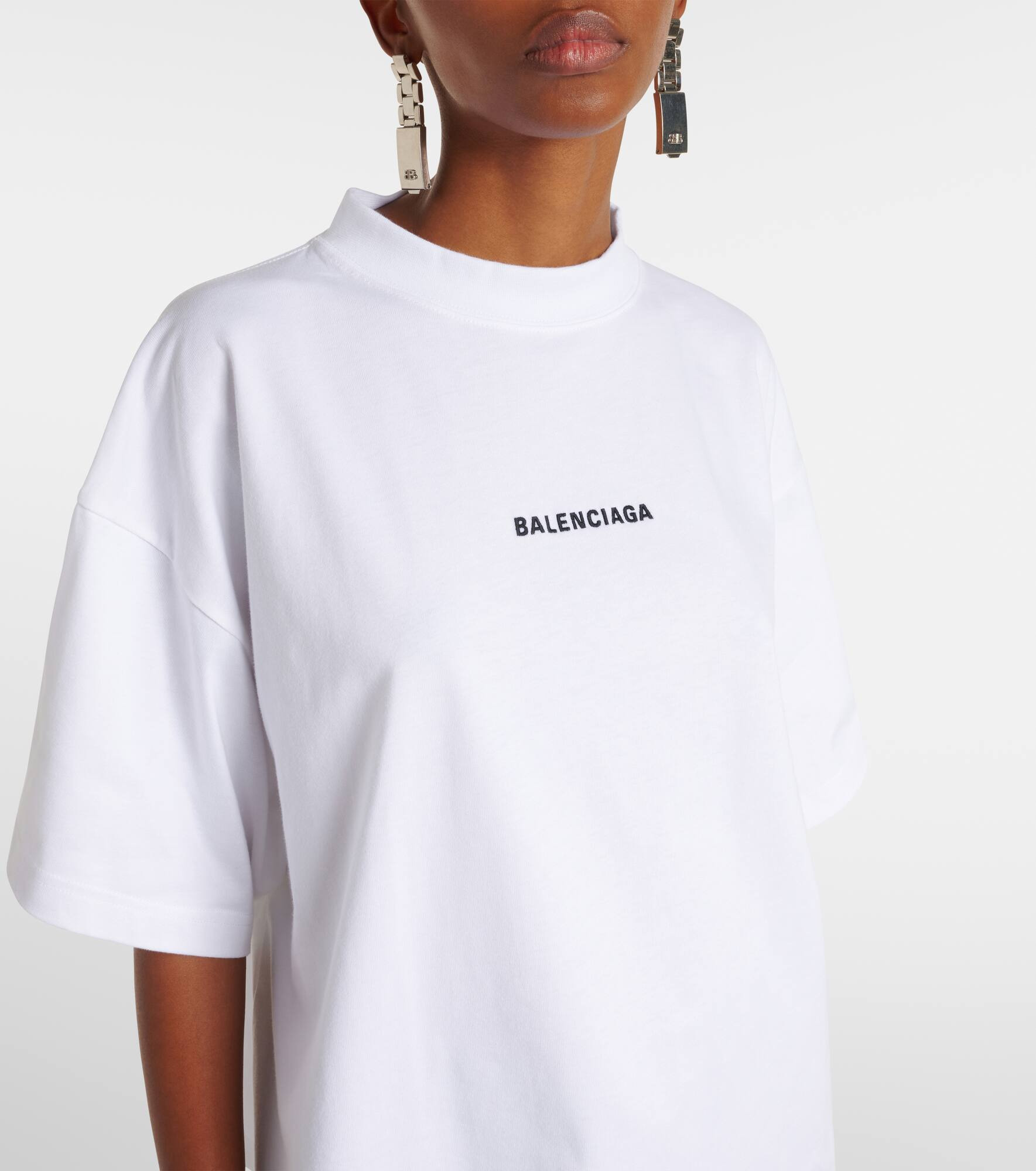 Paris Strass cotton jersey T-shirt - 4