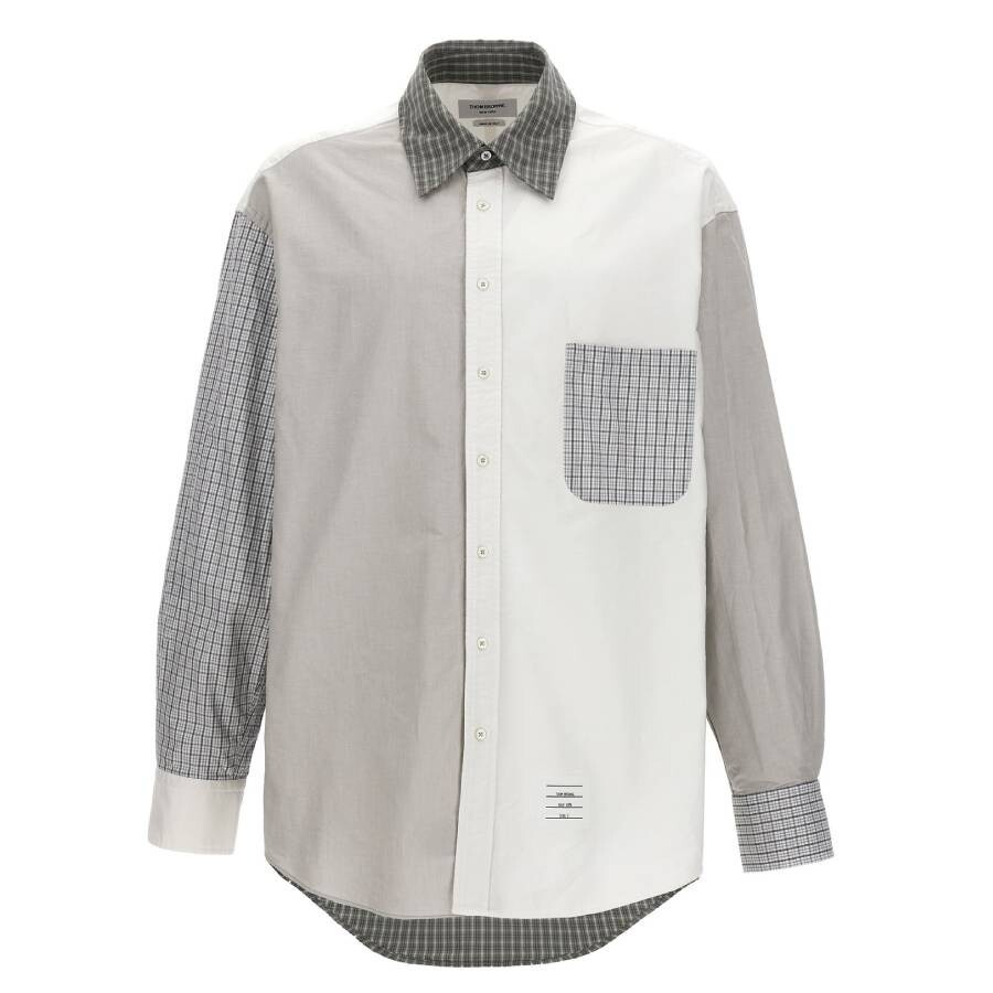 Thom Browne Funmix Oversized Long Sleeve Shirt - 5