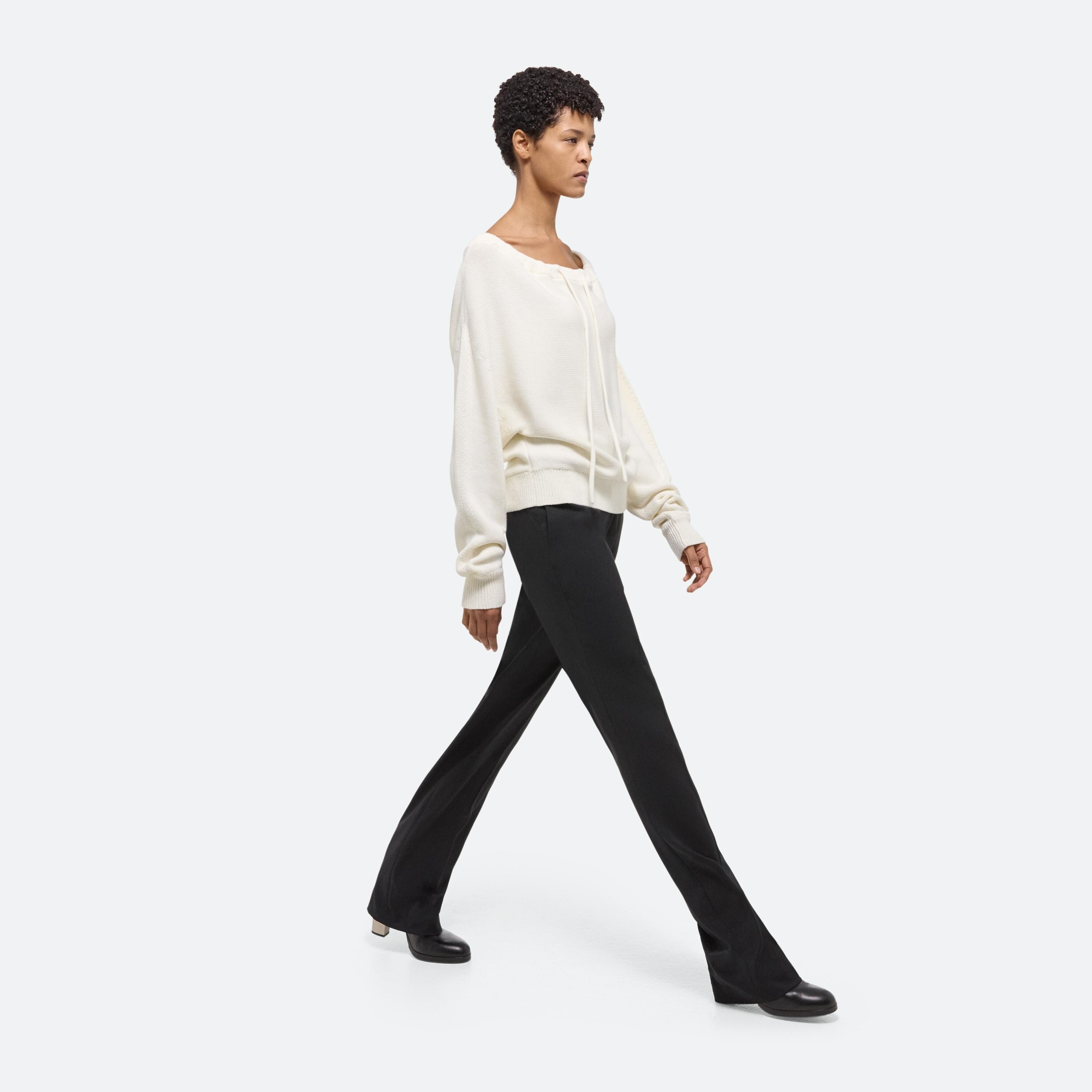 RUCHED DOLMAN SLEEVE SWEATER - 7