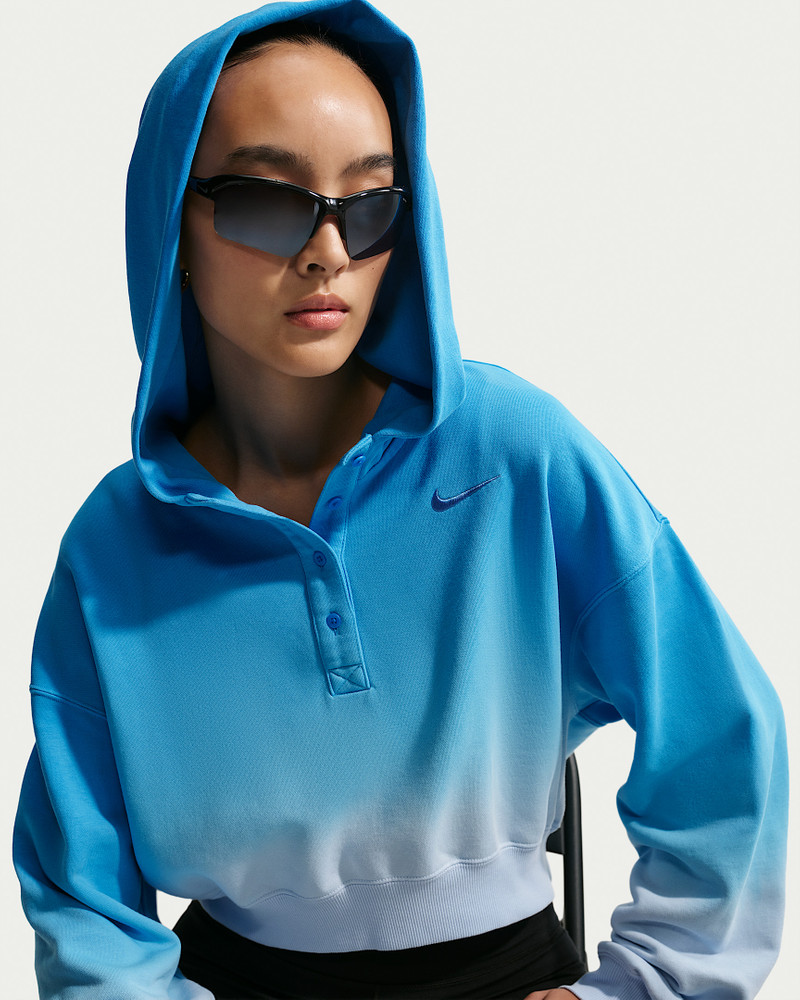 Nike Sportswear Phoenix Fleece Women's Oversized Henley Hoodie 3