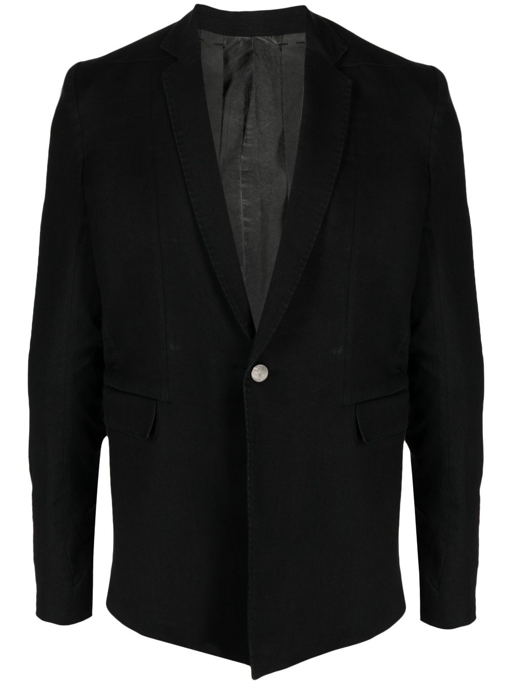 single-breasted suit jacket - 1