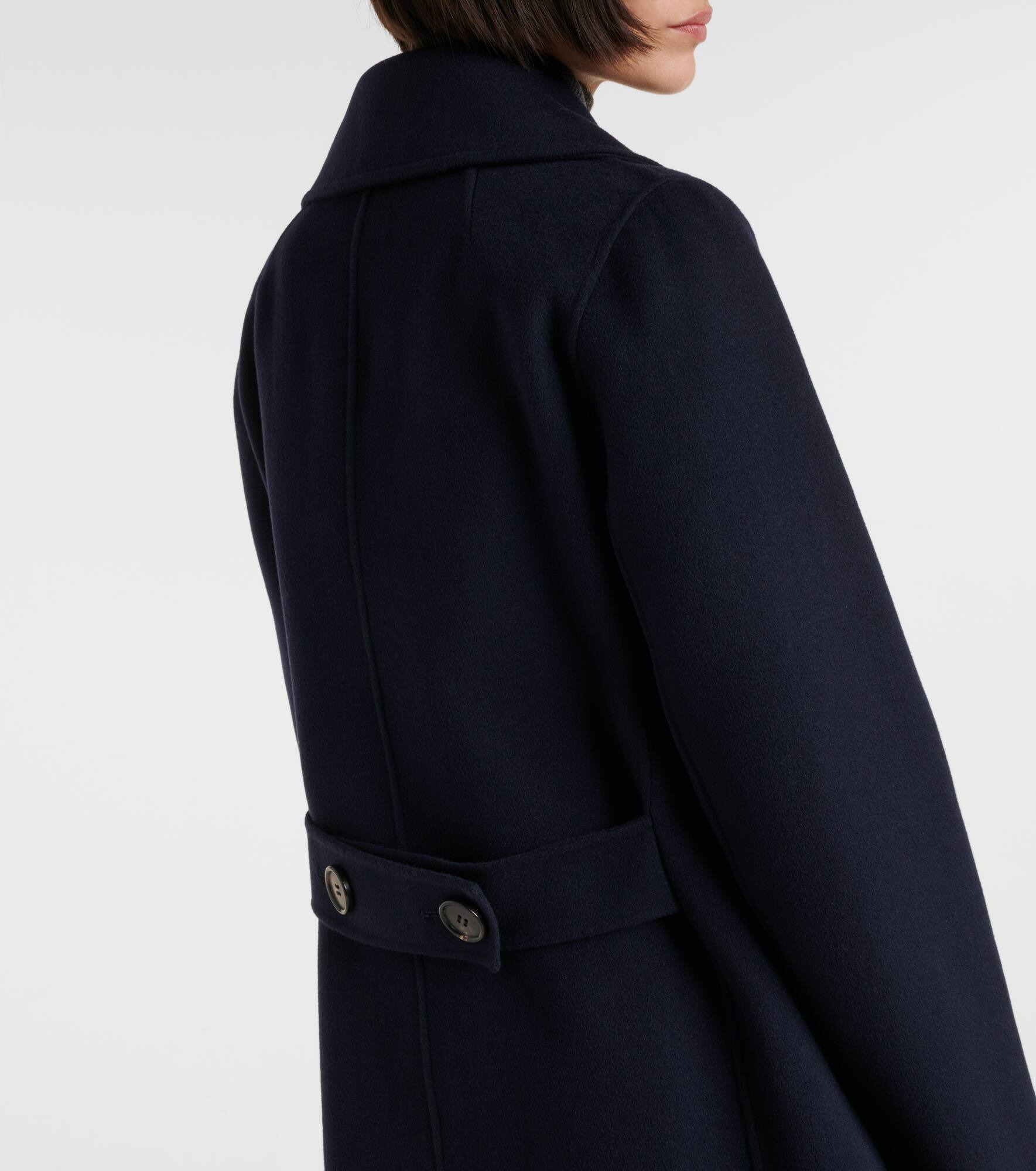 Caban virgin wool peacoat - 6