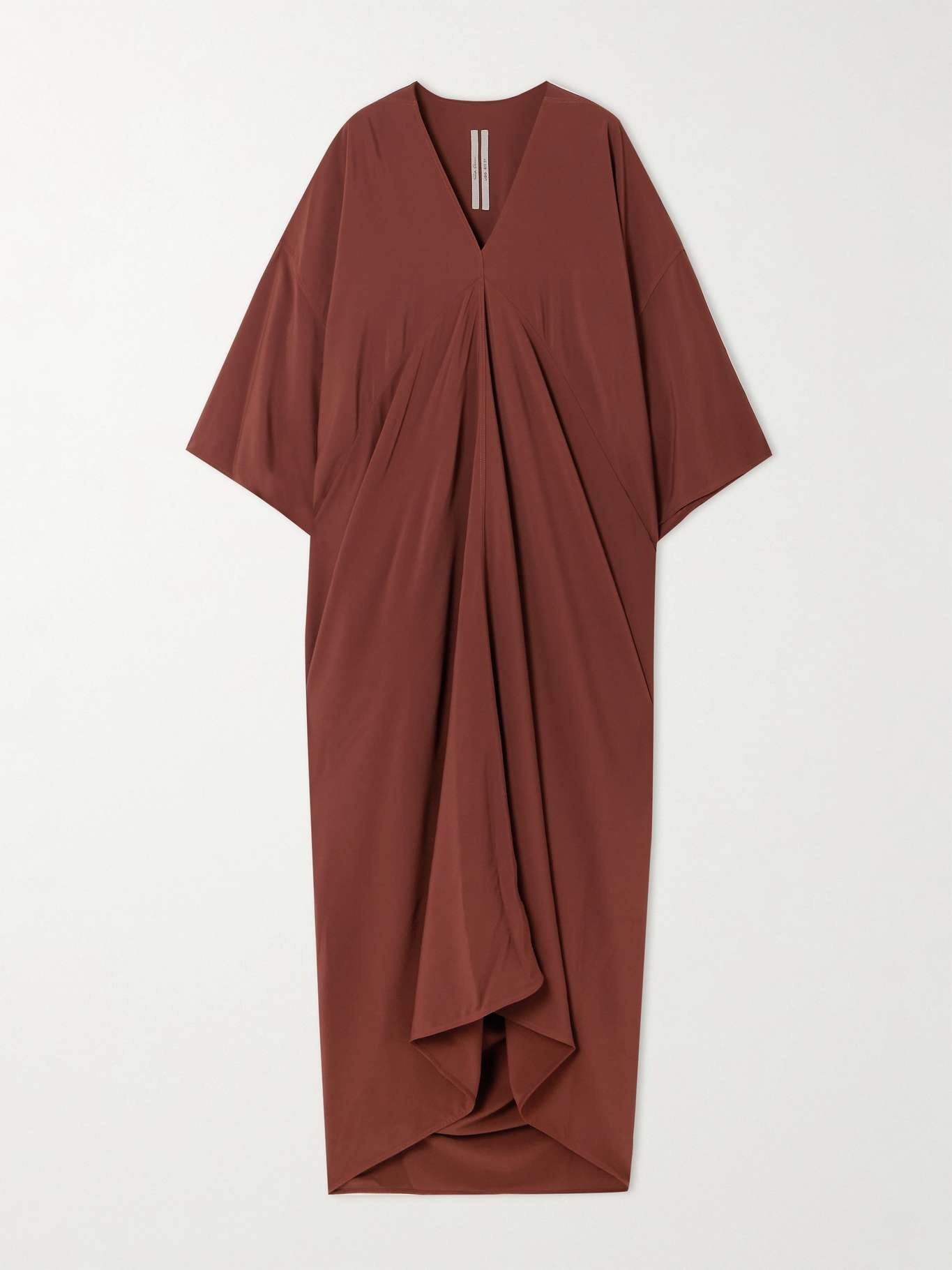 Tommykite draped crepe maxi dress - 1