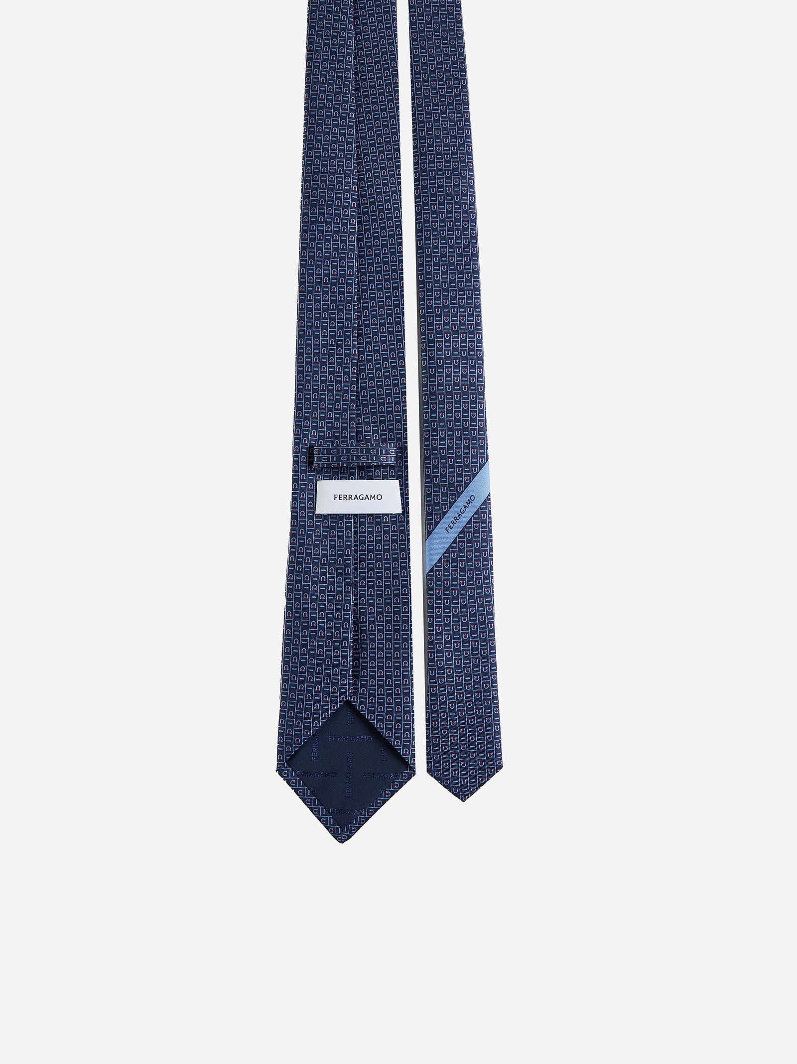 Gancini silk tie - 2