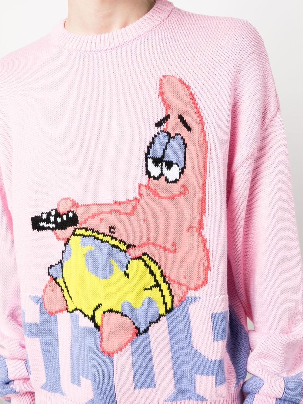 illustration-print jumper - 5
