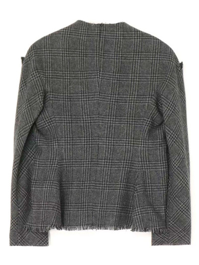 Yohji Yamamoto Glen check-print jacket outlook