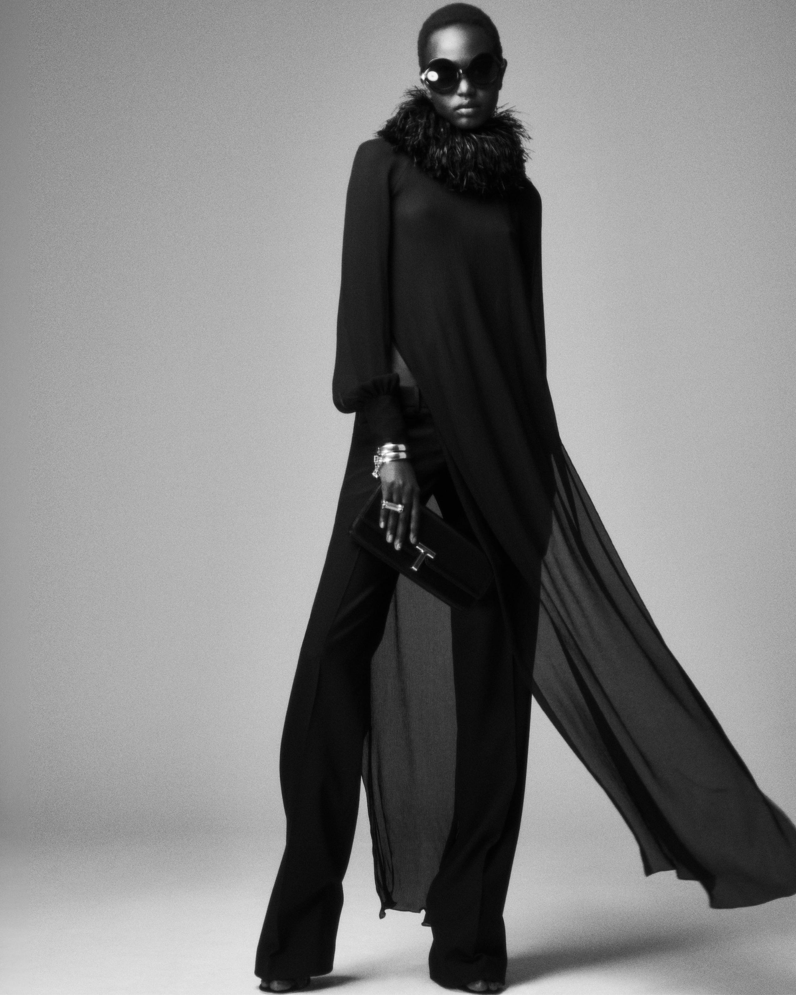 MOCK NECK LONG TUNIC - 2