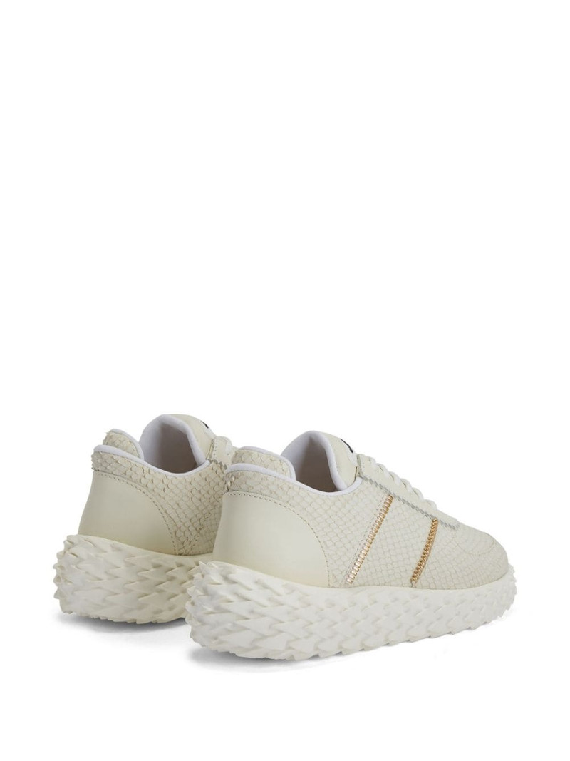 Urchin snakeskin-effect sneakers 3