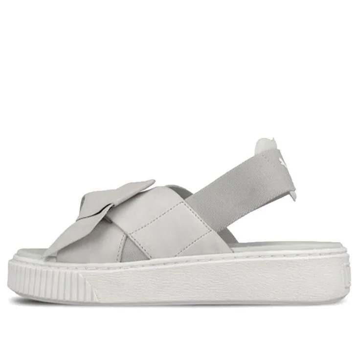 (WMNS) PUMA Platform Sandal White 365481-02 - 1