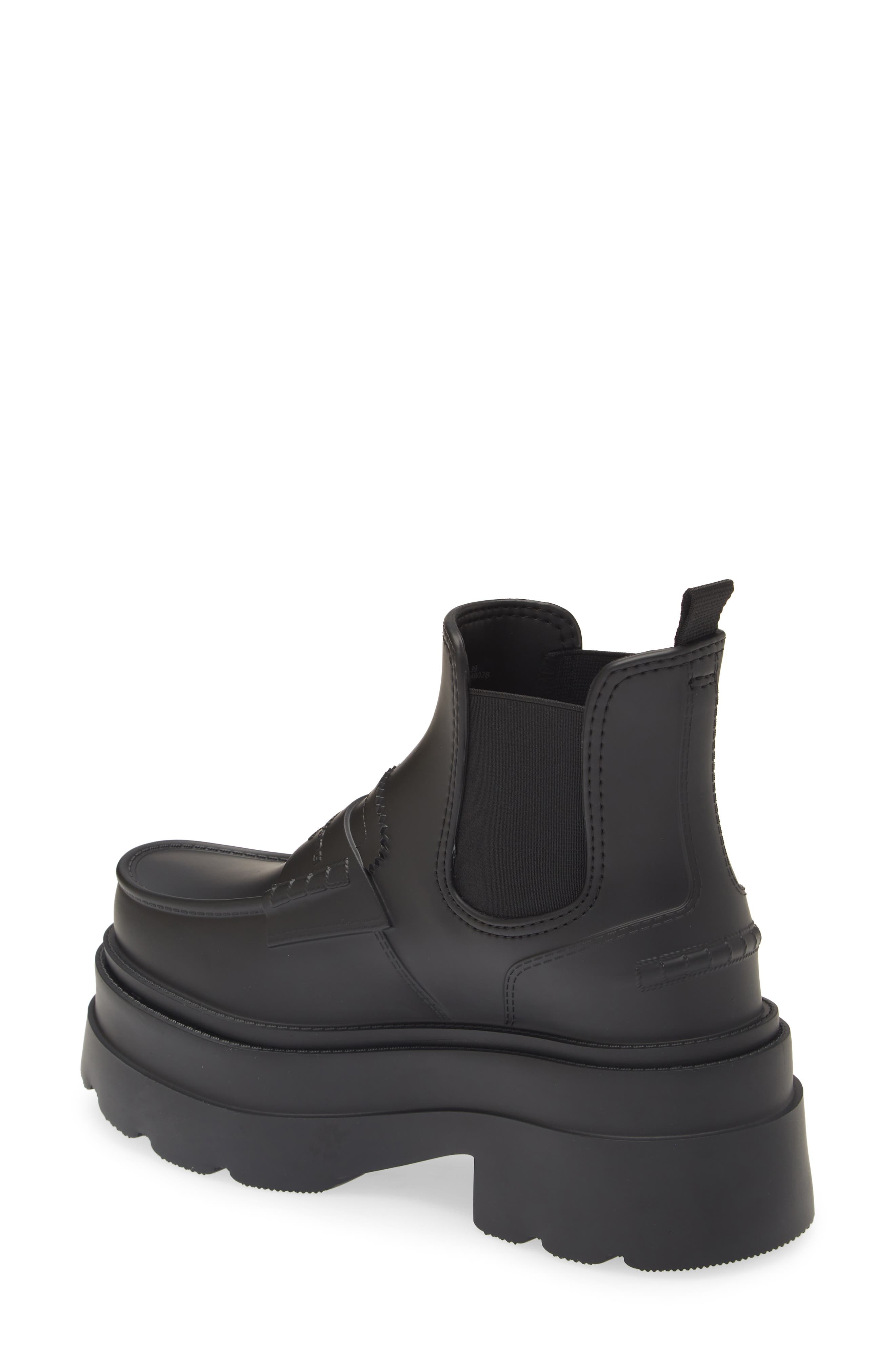 Alexander Wang Carter Chelsea Rain Boot in Black 001 at Nordstrom - 2