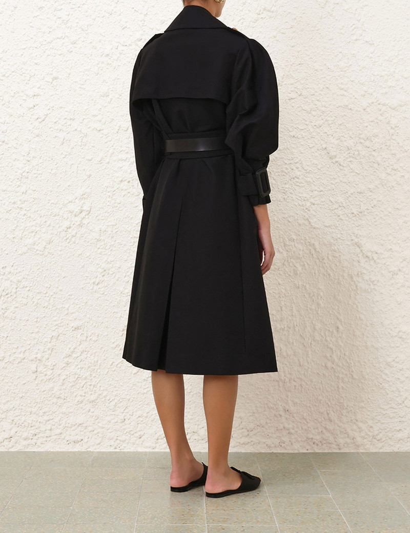 CRUSH BARREL TRENCH COAT 4