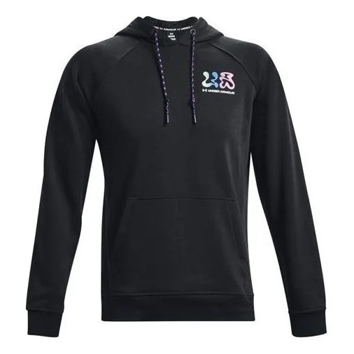 Under Armour Saco Negro Hombre Elevatd Terry Hoodie 'Black' 1373844-001 - 1
