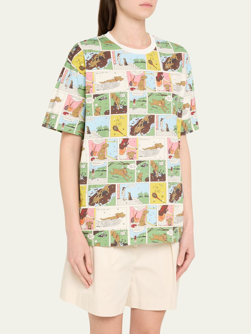 BODE Comic Strip Printed Tee outlook