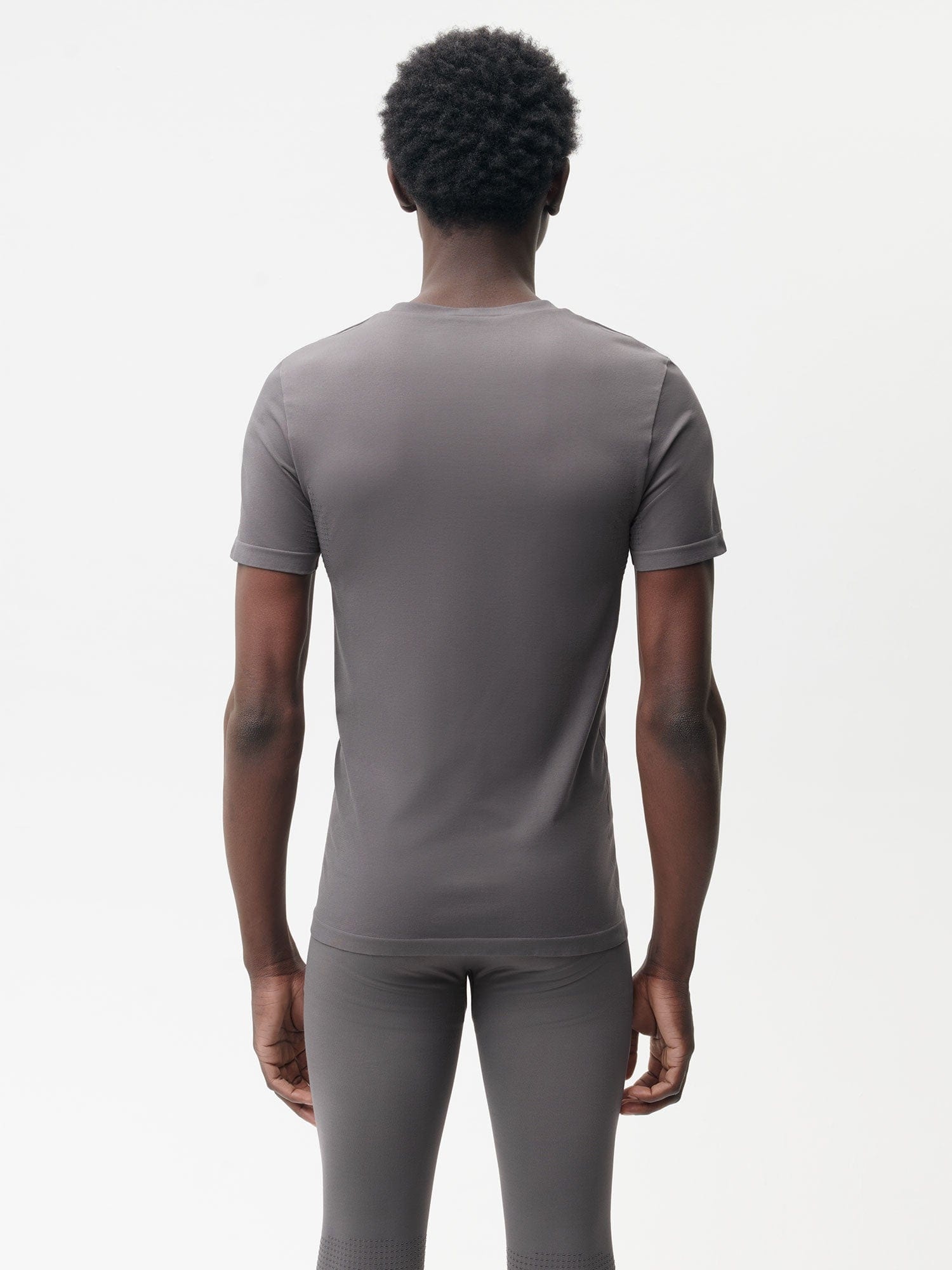 Men's Plant-Stretch T-Shirt - Volcanic Grey - 3