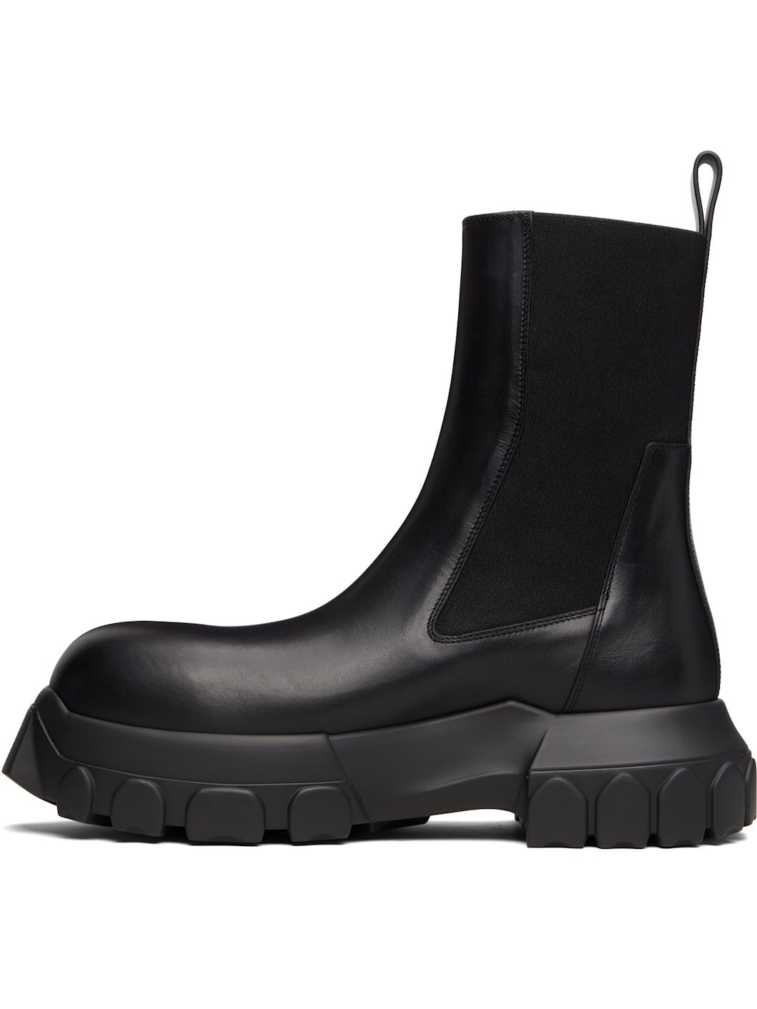 Black Concordians Beatle Bozo Tractor Chelsea Boots - 3