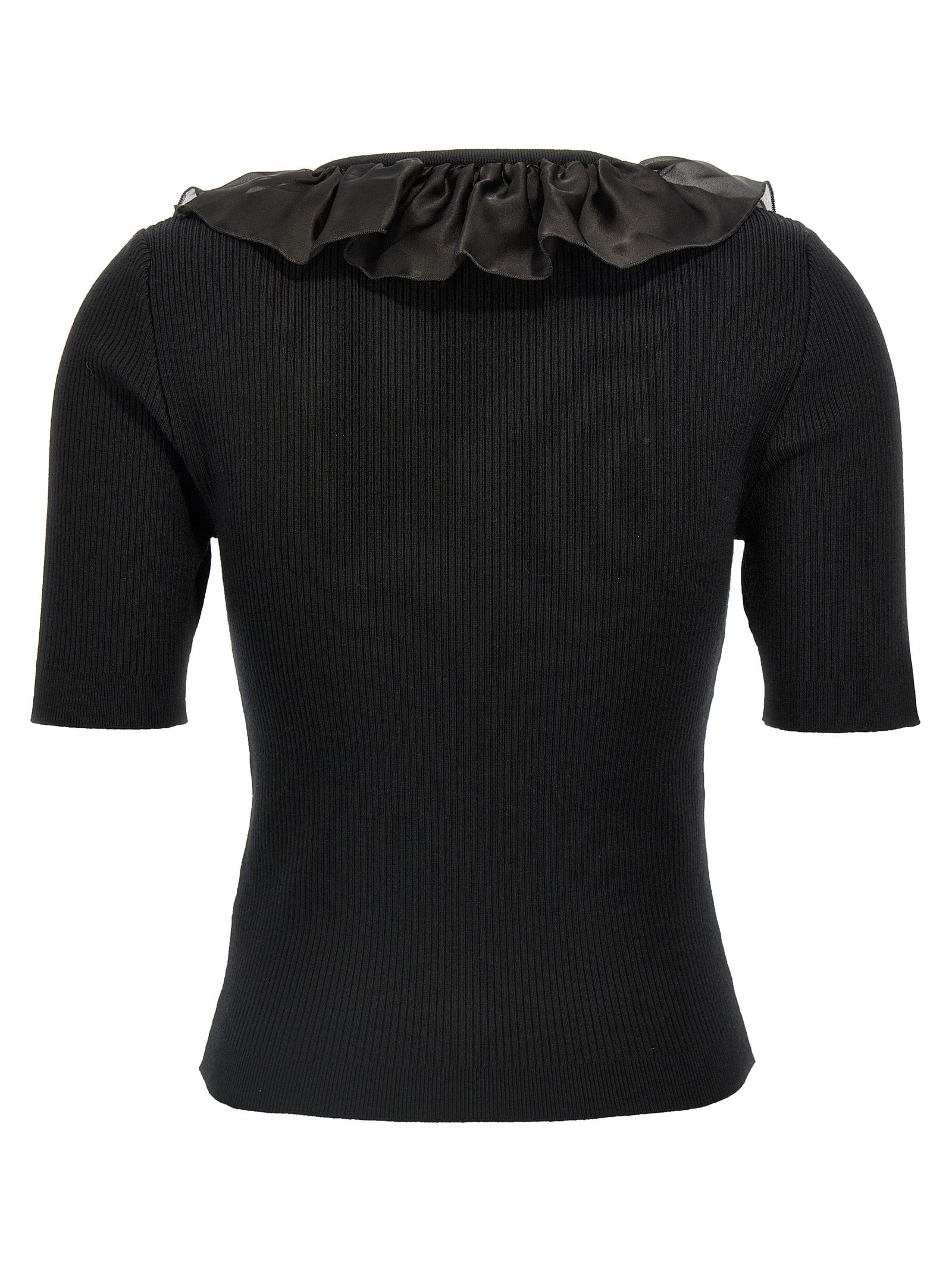 Alessandra Rich Women Ruffle T-Shirt - 2