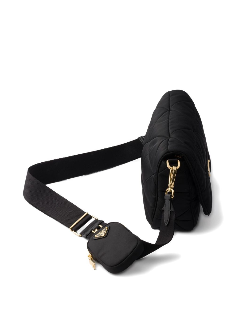Re-Nylon quilted shoulder bag - 3
