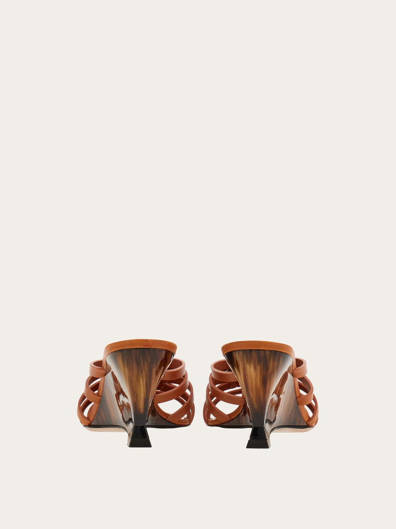 Wedge slide with Gancini ornament 4