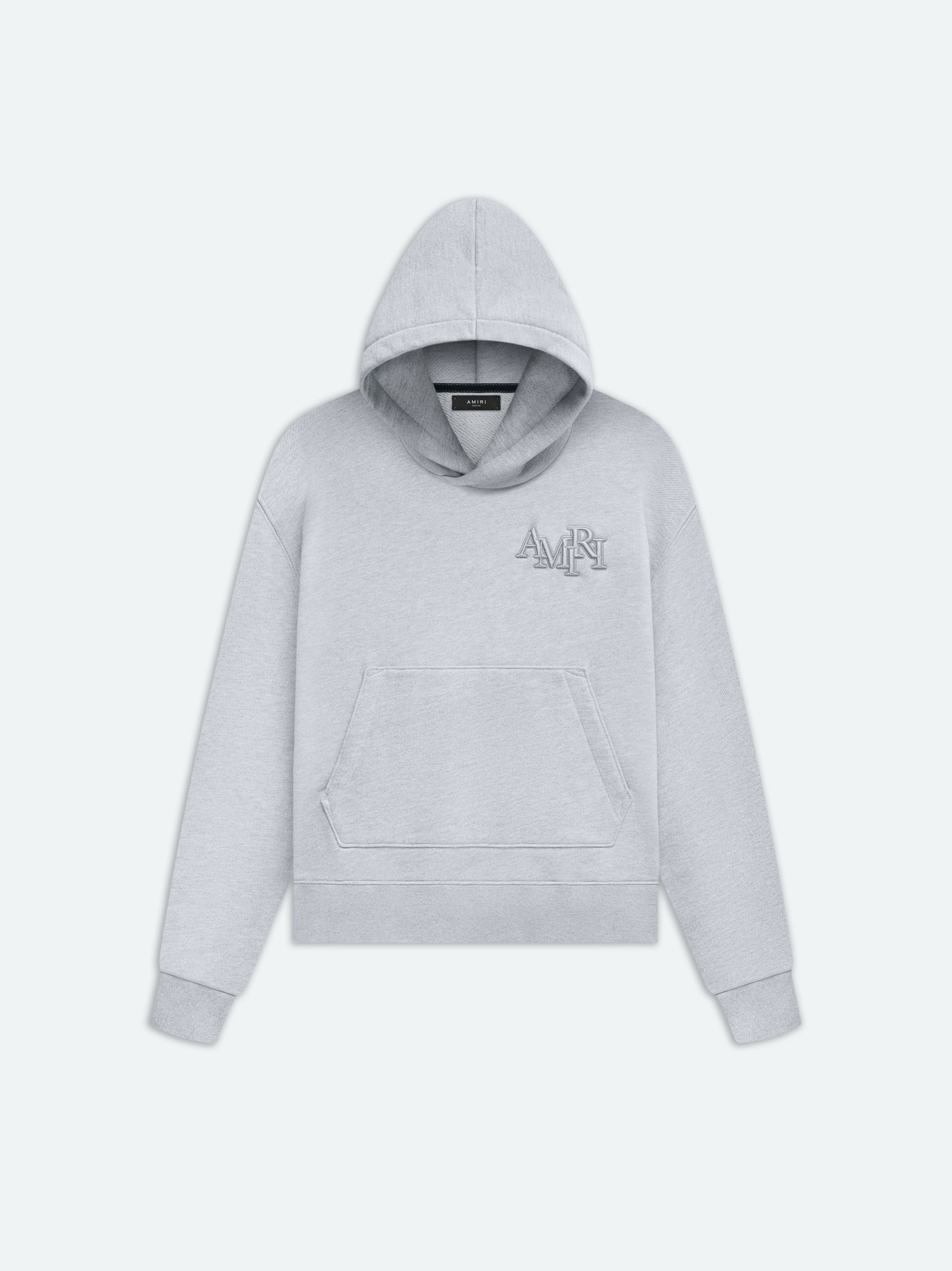 AMIRI AMIRI STAGGERED HOODIE | REVERSIBLE