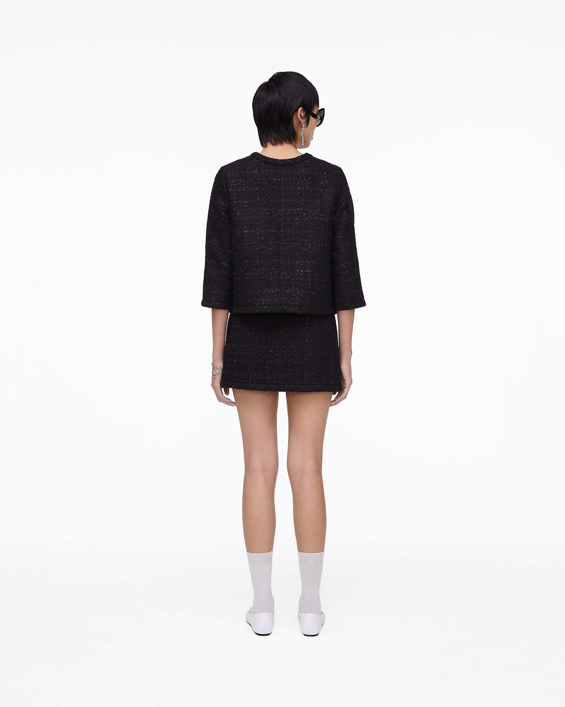 TWEED BACKWARDS LADY JACKET - 3