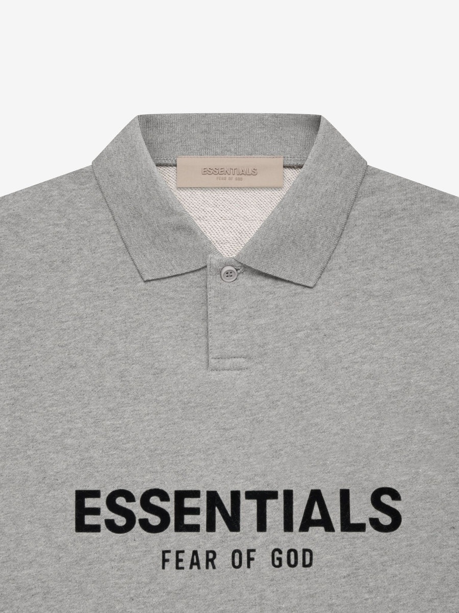 ESSENTIALS LS POLO - 3