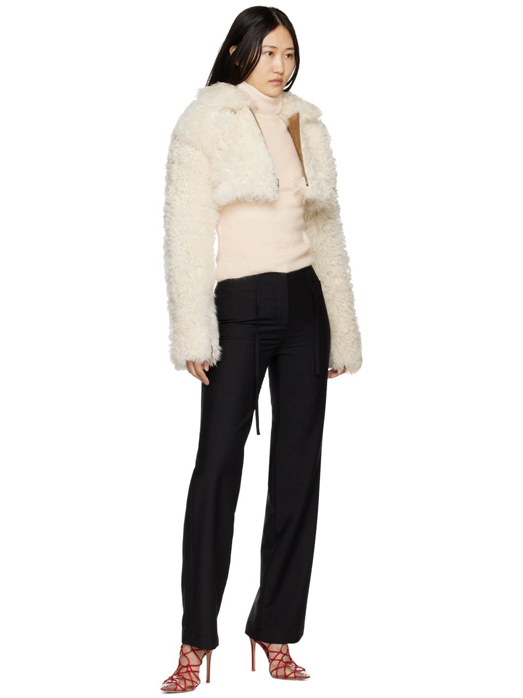 Black Elsa Trousers - 4