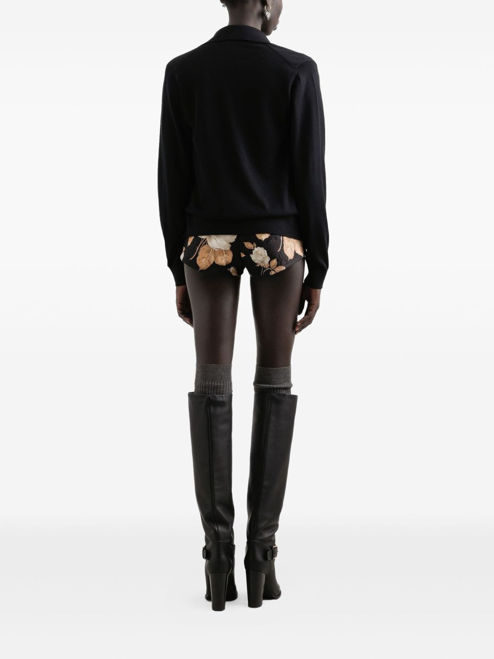 sleeveless tie-neck top - 3