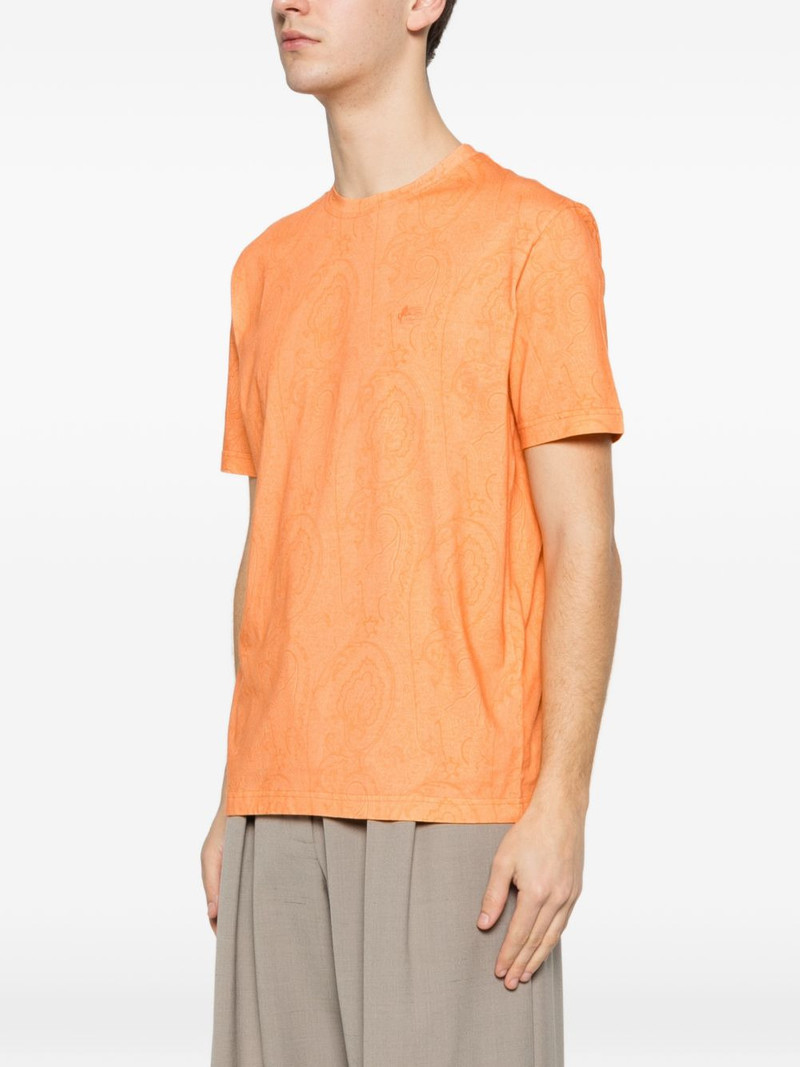 paisley-print T-shirt 3